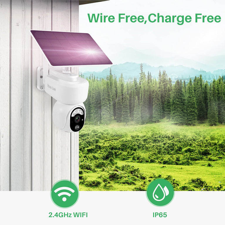 WiFi Solar & Battery Security Camera-KT3