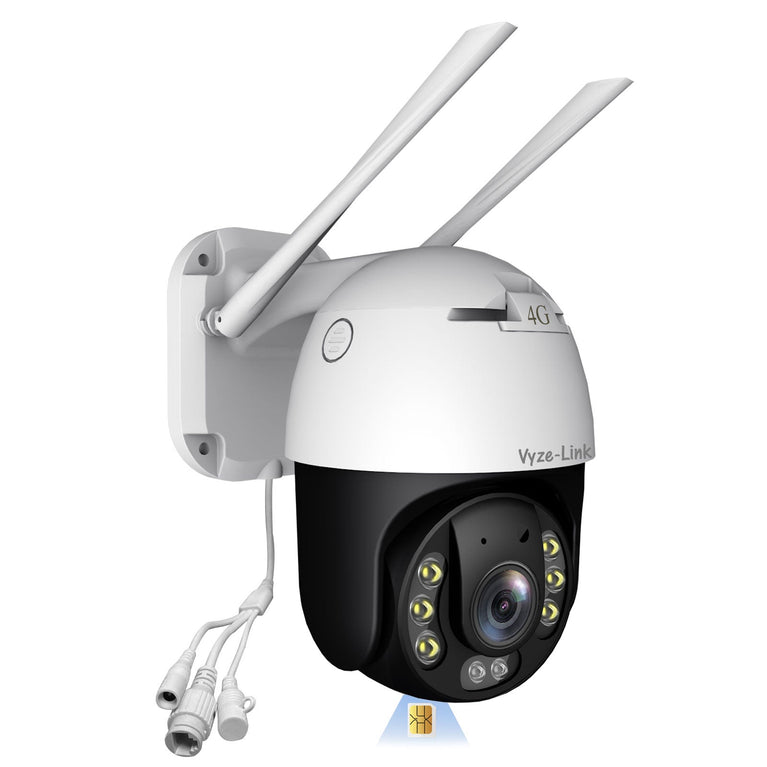 4G LTE Cellular Plug-in Security Camera-HX1