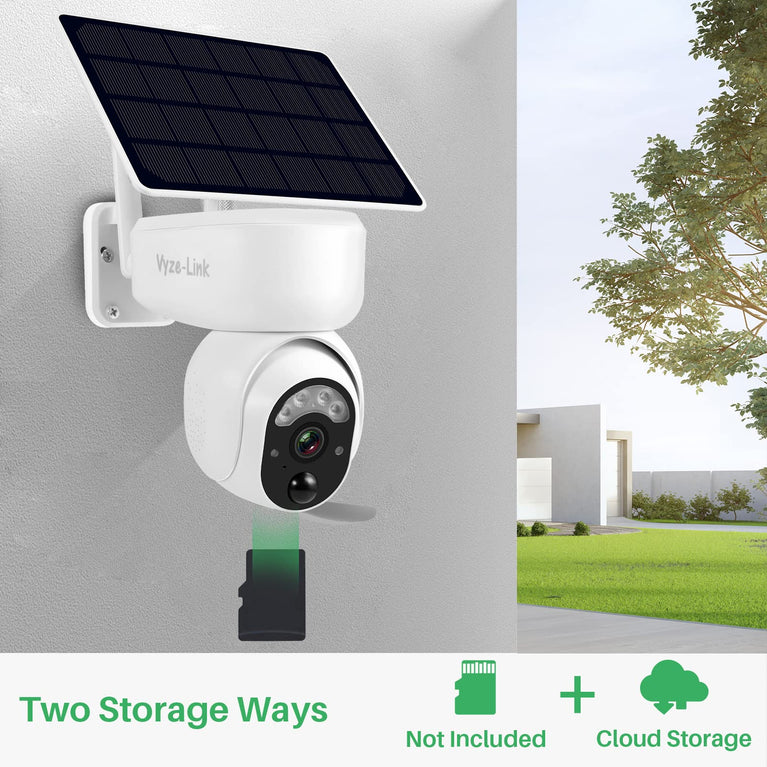 WiFi Solar & Battery Security Camera-KT3